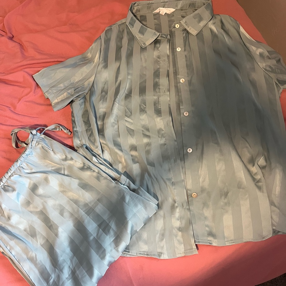 Satin pj set